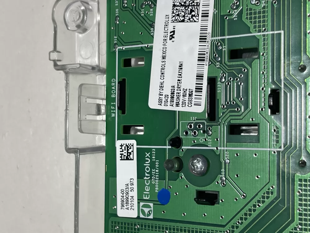 Electrolux 796904 00 A18990903 Washer Control Board AZ125883 | Wm2275