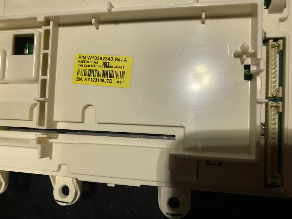 Whirlpool W10352340 Dryer Control Board AZ24979 | BK432