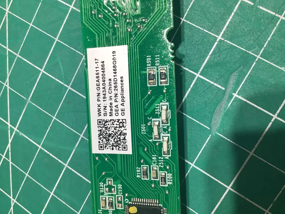 GE 265D1468G019 Dishwasher Control Board User Interface AZ158787 | AR158