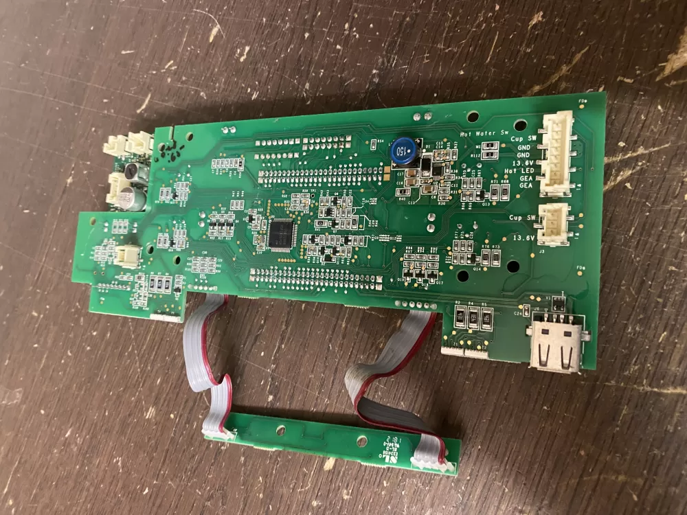 GE 197D8560G003 Refrigerator UI Display LCD Control BoardAZ52766 | BK1865