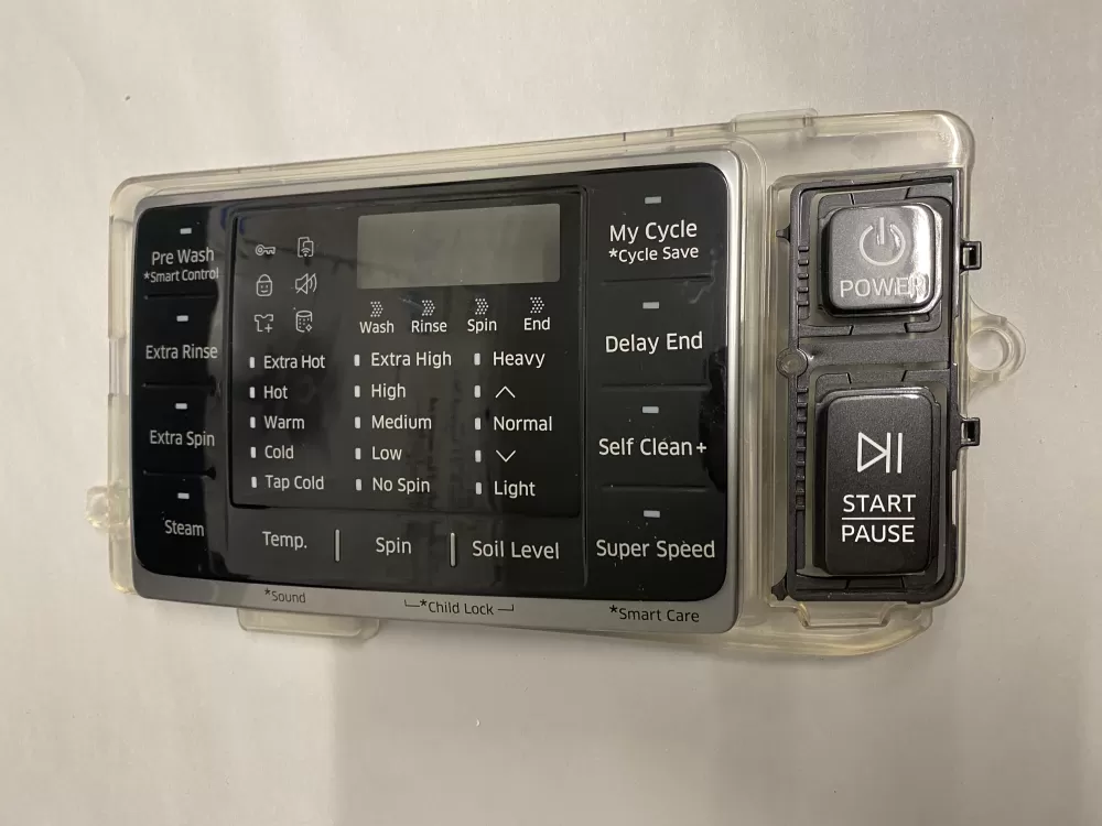 Samsung DC92-01607J  AP6243588  DC94-06643A  DC93-00376D  PS12084833 Dryer UI Control Board