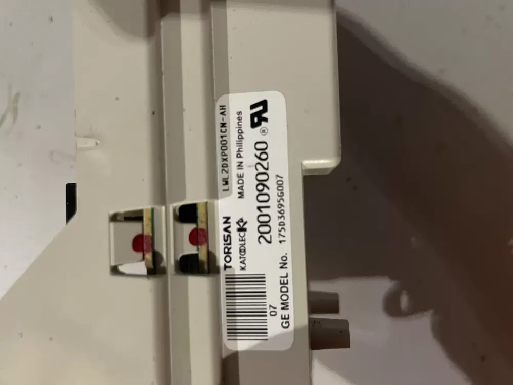 GE 175D3695G007 Washer Control Board Interface AZ33820 | Wmv371