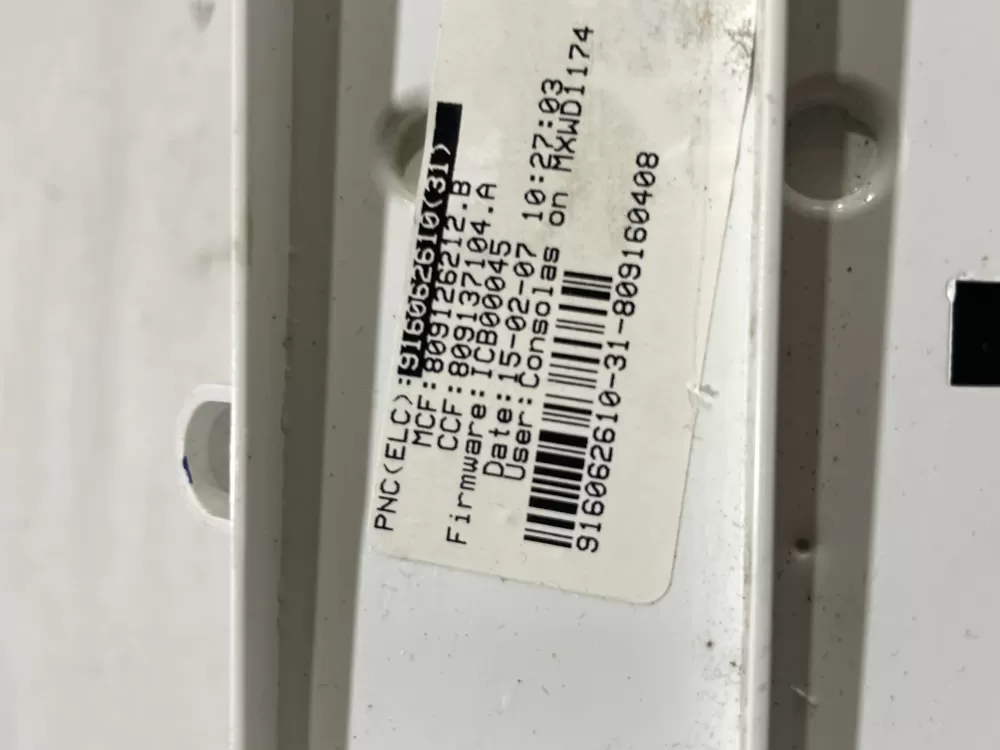 Electrolux 916062610 Dryer Control Board AZ162949 | Wmv547