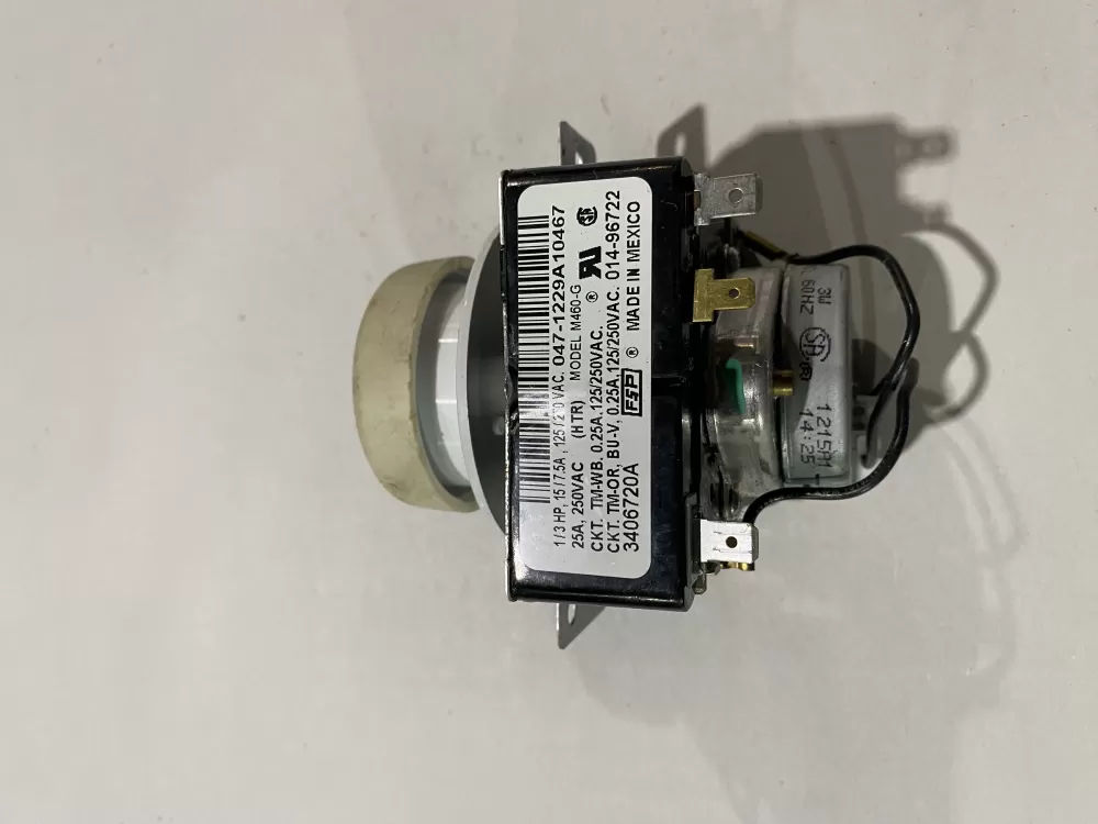 Whirlpool 3406720A PD00055932 3406720 529119 AP6008570 PS11741710 EAP11741710 Dryer Timer