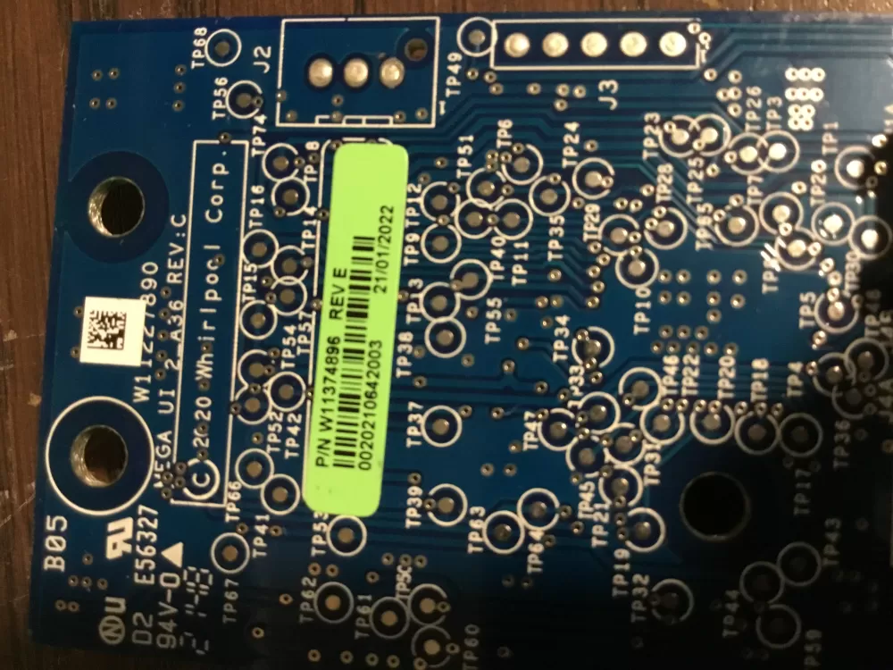 Whirlpool W11374896 W11374898 Washer Control Board AZ38957 | NR31