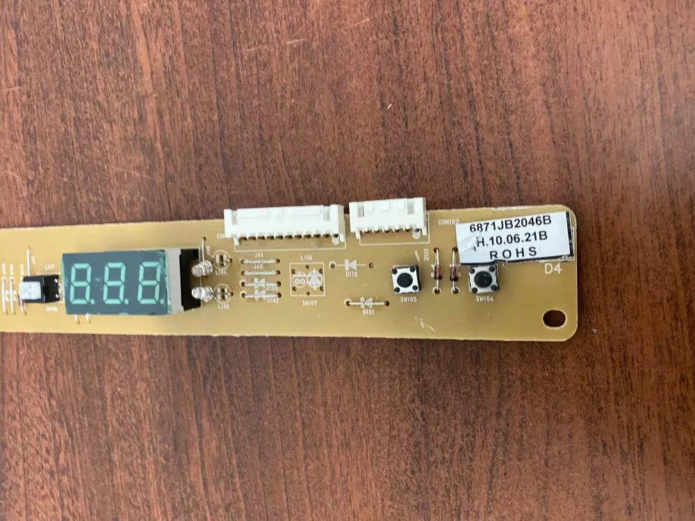 LG Kenmore 6871JB2046B 6871JB2046 B Refrigerator Control Board AZ37204 | BK74