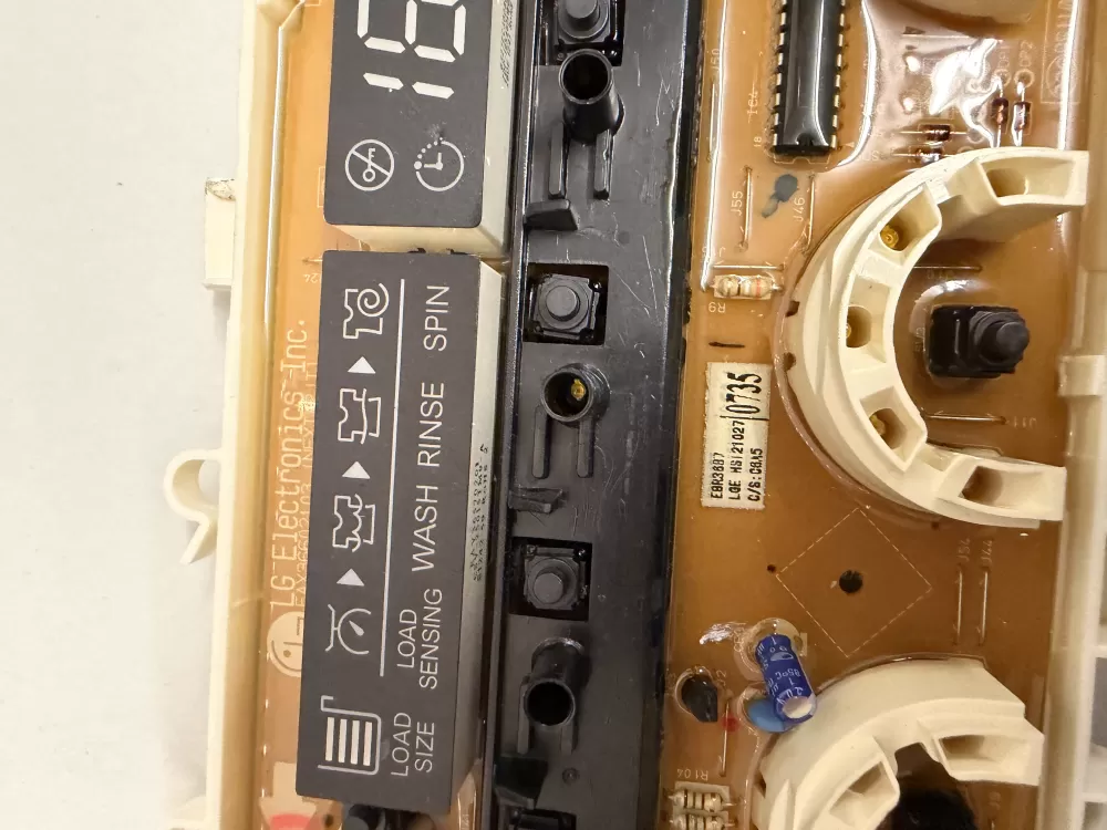 LG EAX36602103 EBR36870735 Washer Control Board AZ220932 | KMV331