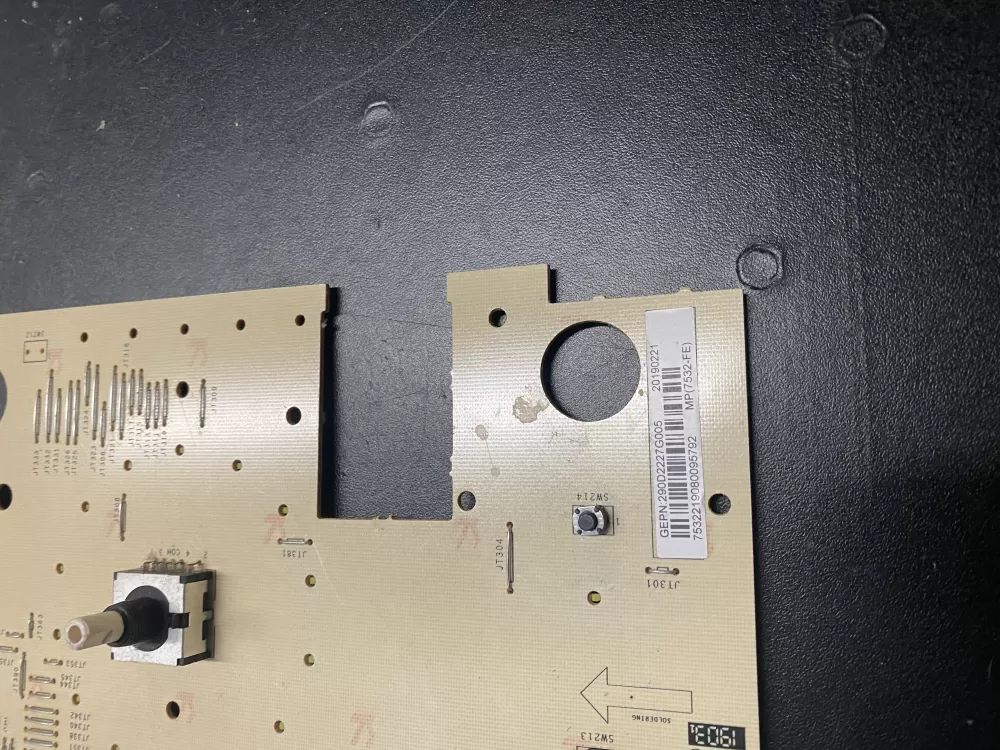 GE 290D2227G005 Dryer Control Board AZ6778 | BKV247