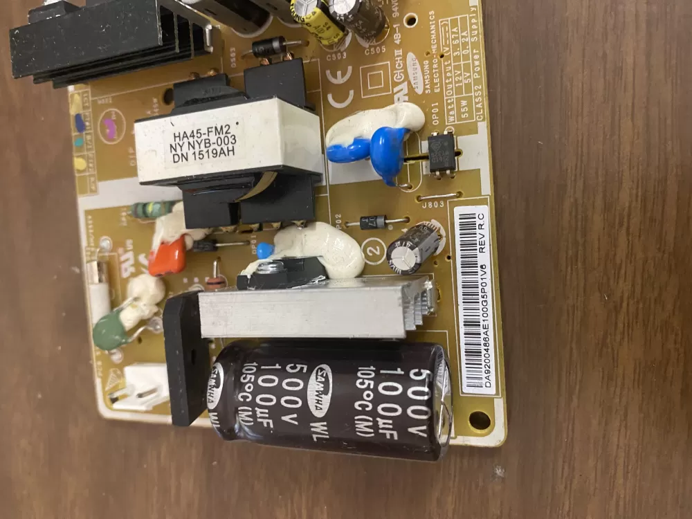 Samsung DA92-00486A Refrigerator Control Board