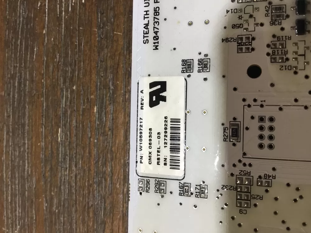 Whirlpool W10597217 Refrigerator Dispenser Control Board AZ52394 | NR1878