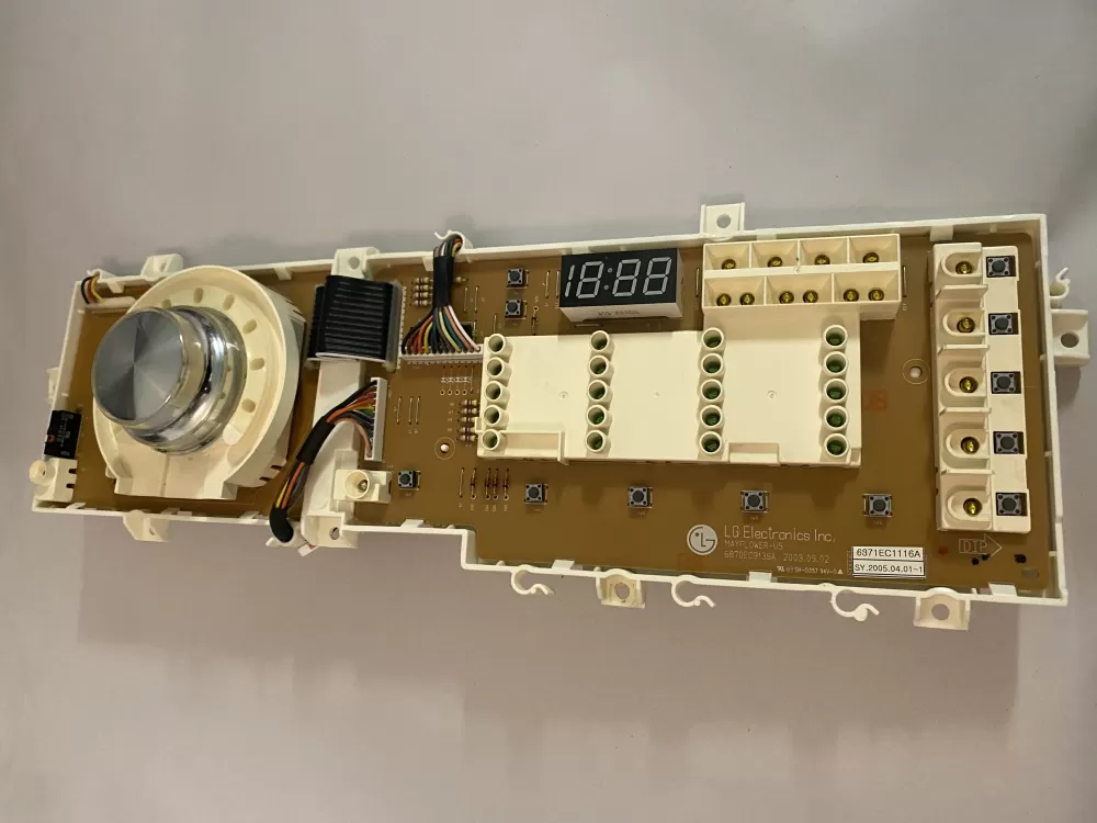LG 6871EC1116A  067011270BD Washer Control Board