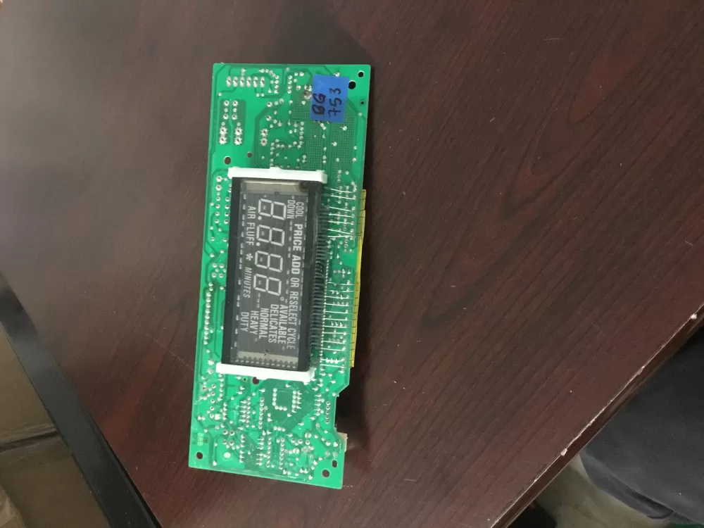 Maytag W10471563 Dryer Display Control Board AZ207570 | BG753