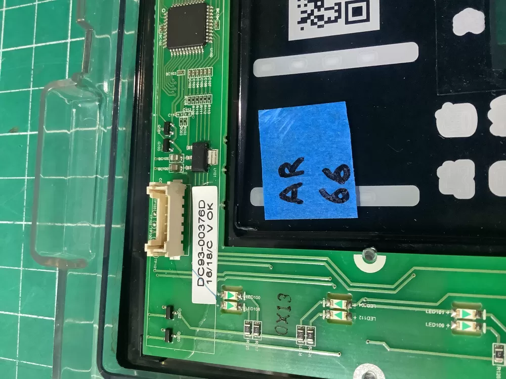 Samsung DC92-01607J DC94-06643A Dryer UI Control Board AZ193543 | AR66