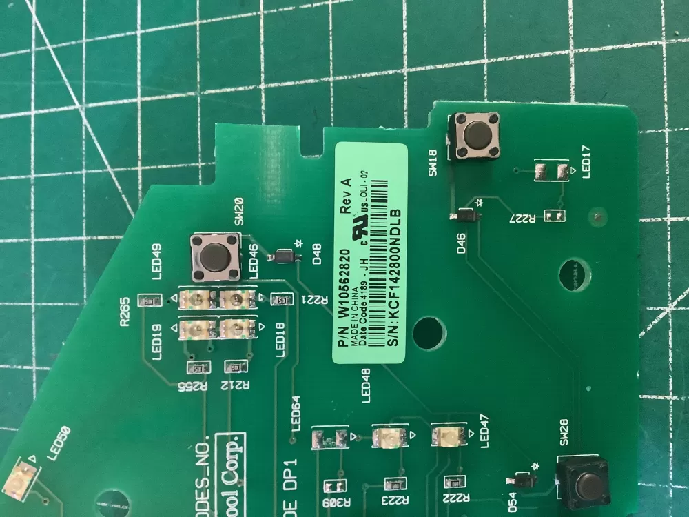 Whirlpool W10562820 Washer Control Board AZ208065 | NR89