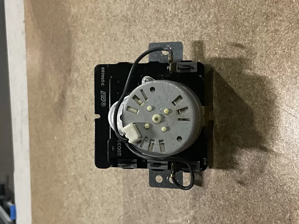 Whirlpool 687950E WP348320 AP6008625 348320 296803 298659 298673 298688 299918 341298 341299 686644 687950 690079 DE504 K34-915 PS11741765 Dryer Timer