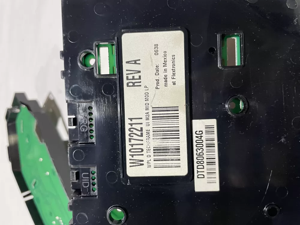 Whirlpool W10294632  AP4501382  1553009  AH2373313  EA2373313  PS2373313  W10172211  W10294626 Dryer Control Board