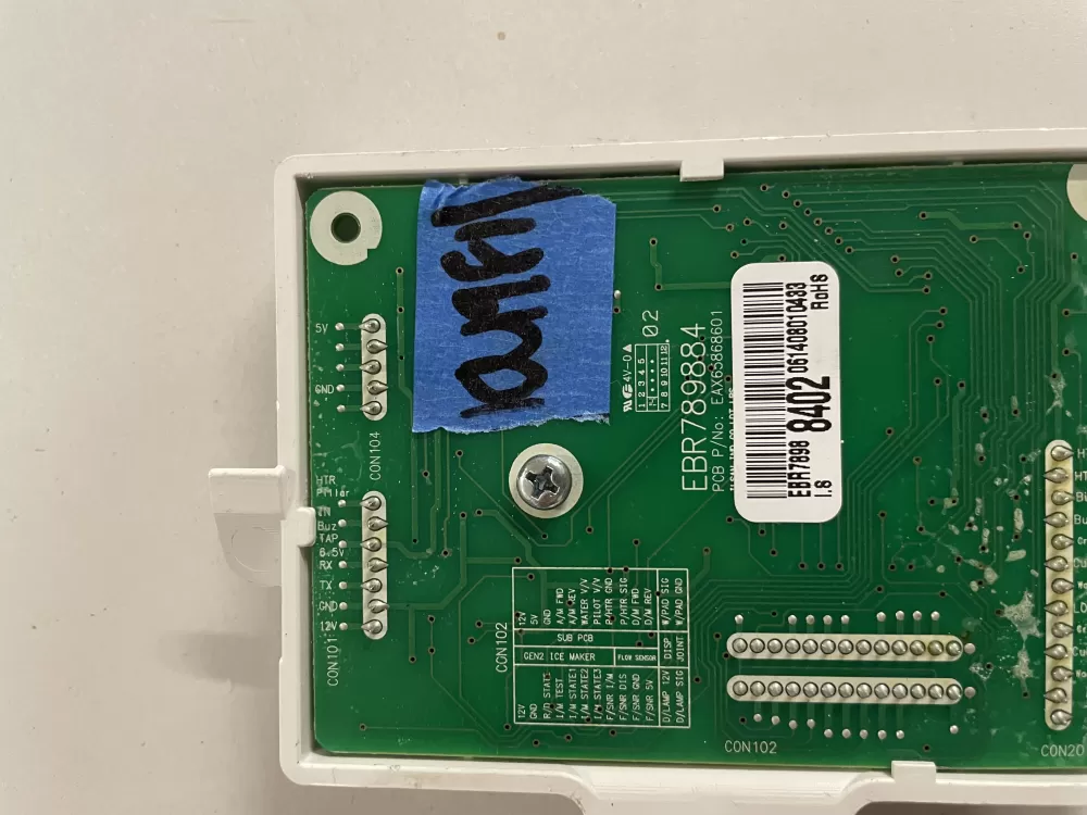 Kenmore EBR78988402 Refrigerator Display Power Control Board AZ141996 | KM981
