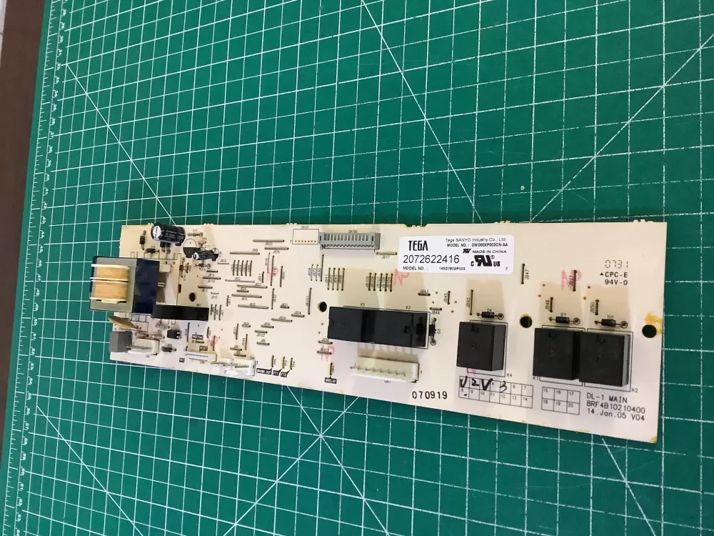 GE Power Dishwasher Control Board 165D7802P003 WD21X10247 AZ206634 | NR1115