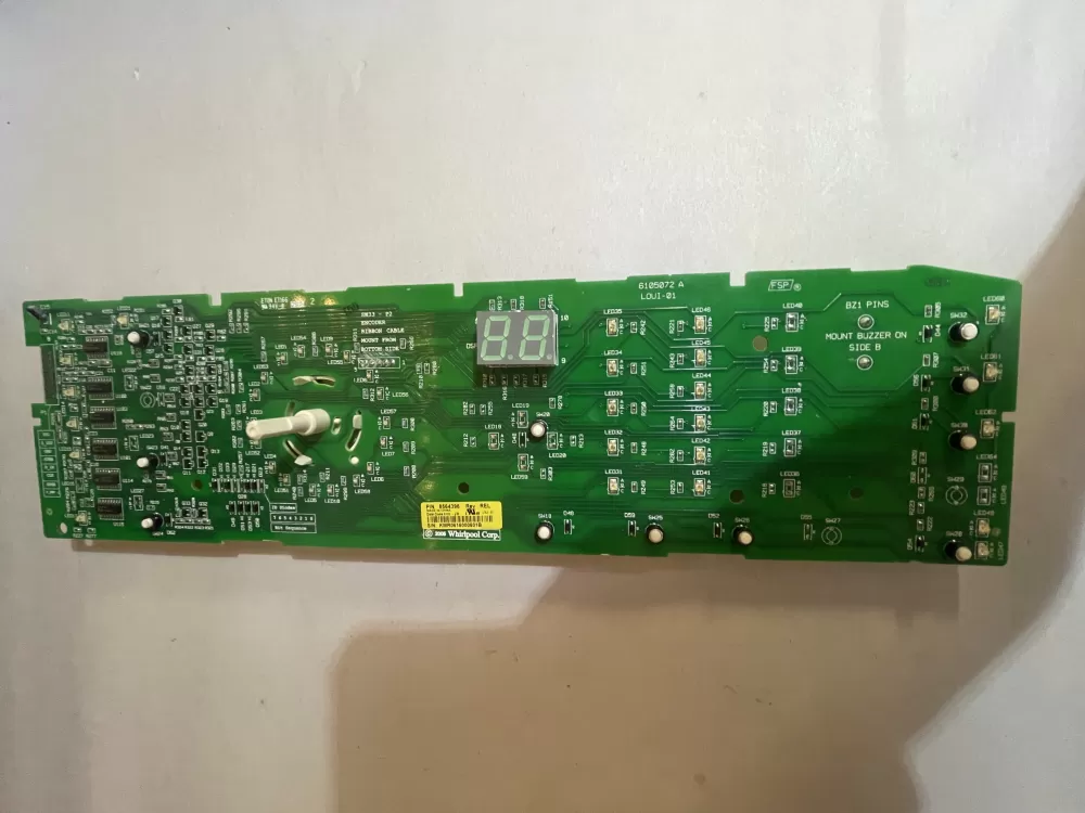 Kenmore 8564396 8564400 WP8564396 Dryer Control Board