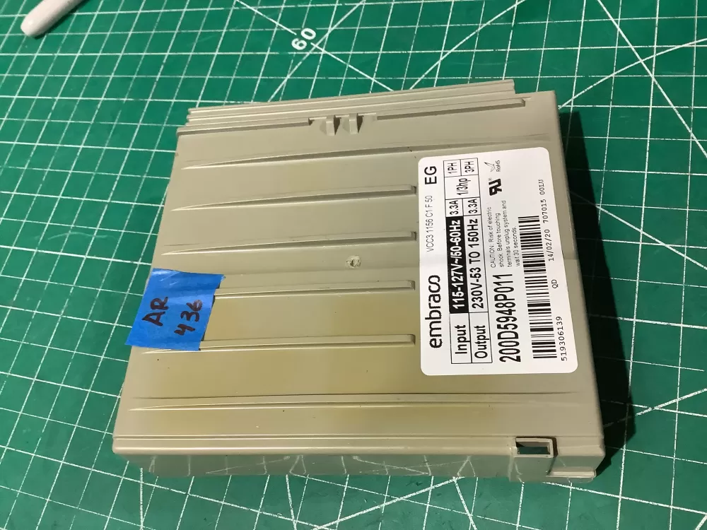 GE 200D5948P011 Refrigerator Display UI Control Board AZ194994 | AR436