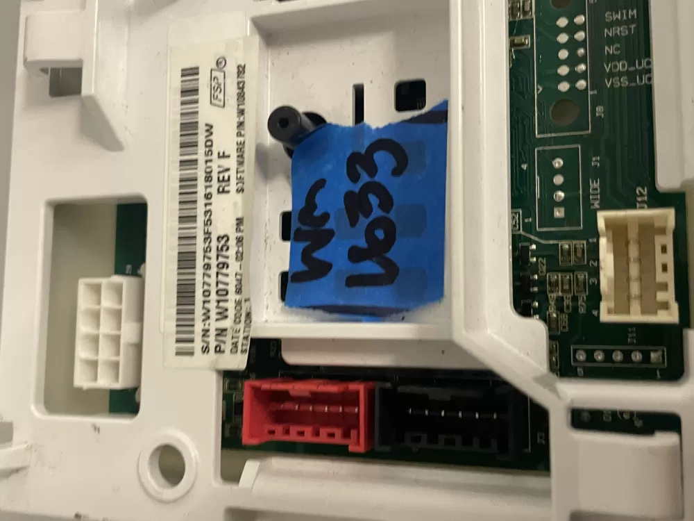 Whirlpool W10779753 control board AZ217750 | Wm1633