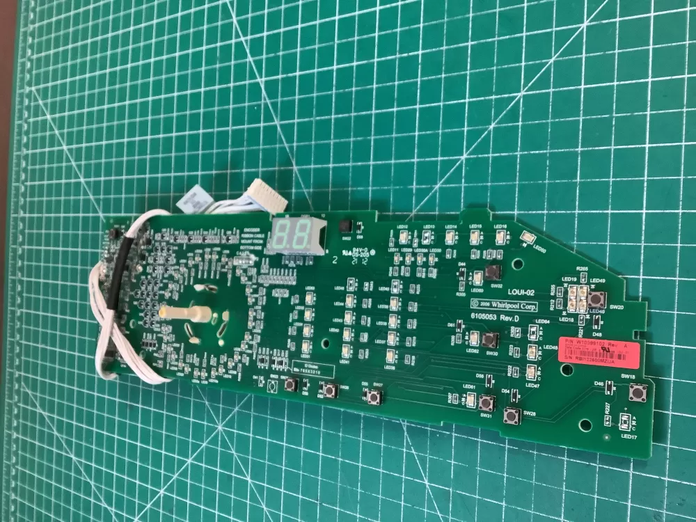 Whirlpool W10399102 WPW10394244 Washer Control Board