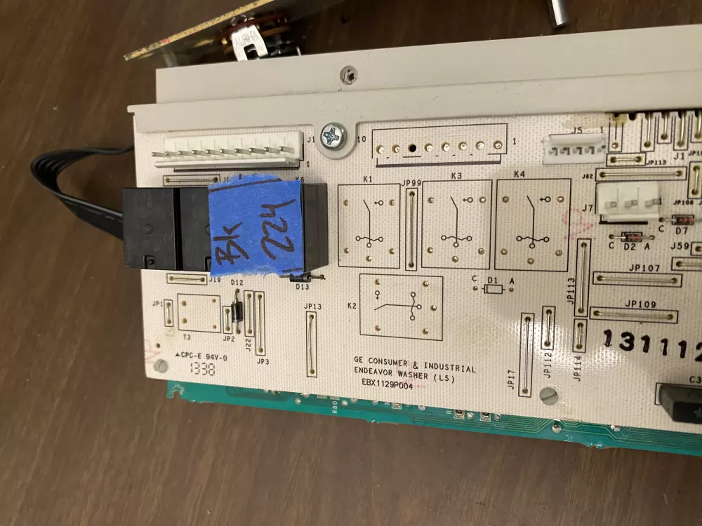 GE 175D5261G040 EBX1129P004 WH12X10614 Washer Control Board AZ97100 | BK224