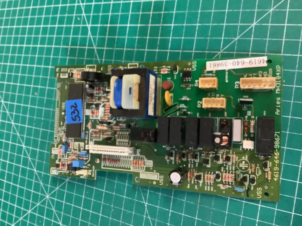 Whirlpool  4619-640-39861 W10233386 Microwave Control Board AZ229015 | NR532