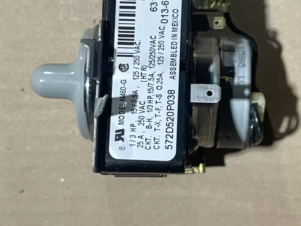 GE 572D520P038 Dryer General Electric Timer AZ87990 | Wm1982