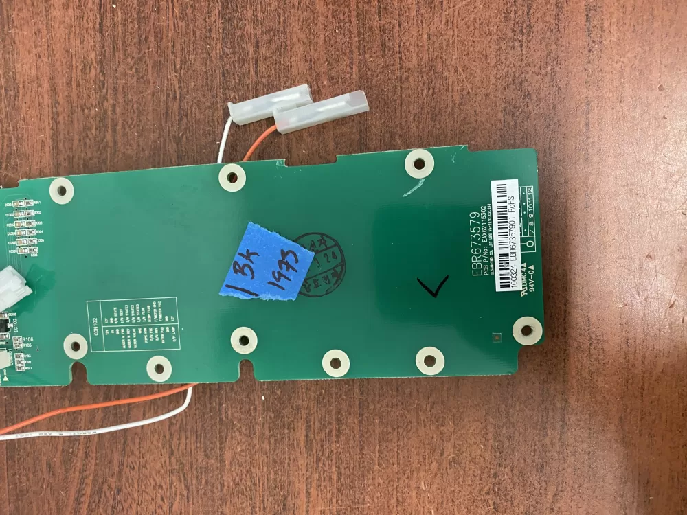 LG EBR67357901 Refrigerator Control Board Dispenser AZ61452 | BK1973