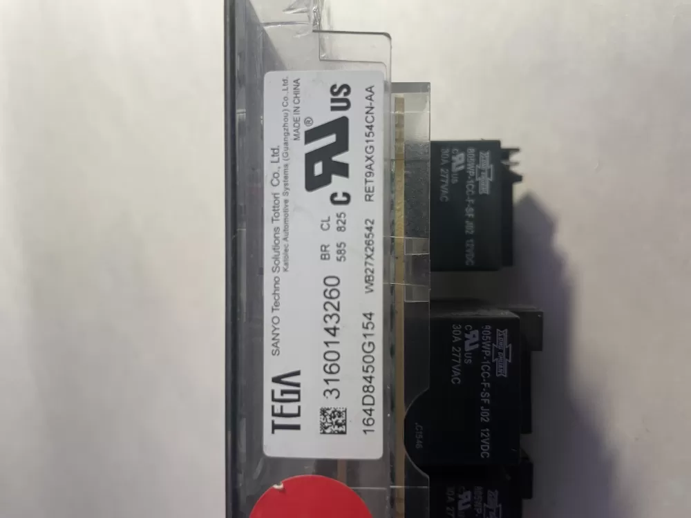 GE Oven WB27X26542 164D8450G154 Control Board Black Overlay AZ197102 | Wm2726