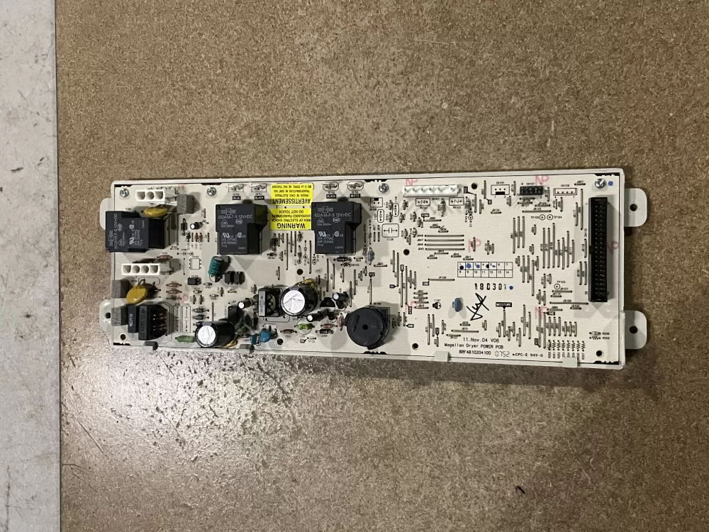 GE 212D1199G03 212D1201P001 WE4M388 Dryer Control Board