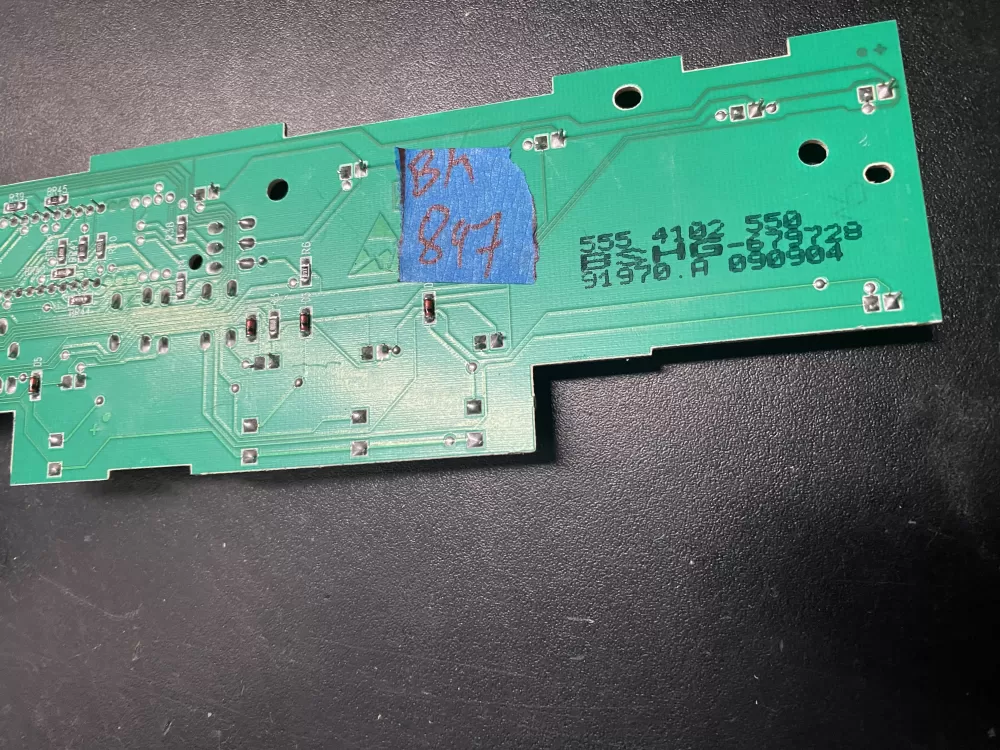  Bosch 5550006617 Dryer Control Board AZ9477 | BK897