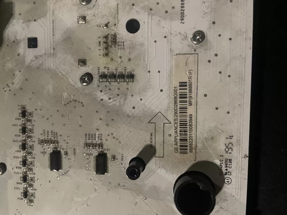 GE 290D2868G001 Washer Control Board AZ27669 | KMV134
