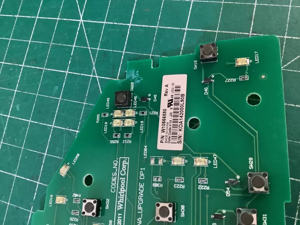 Whirlpool W10566880 Washer Control Board AZ185193 | NR2719