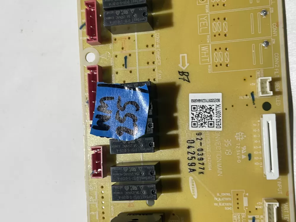 Samsung Wb56x30166 Wb27x36632 Microwave Control Board Panel AZ124322 | Wm255