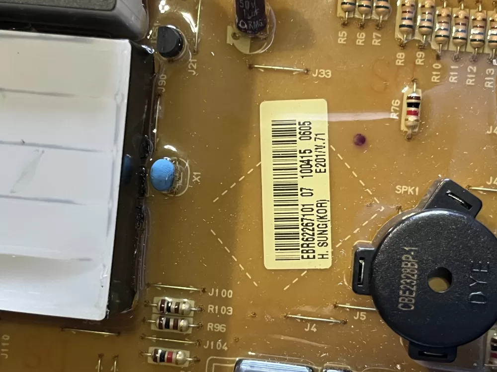 LG EBR62267101 EBR62267104 PS3645416 Washer Control Board AZ44283 | JT1708