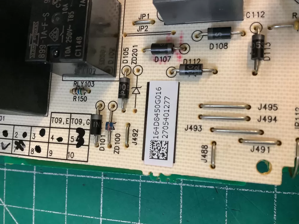 GE WB27X45466 WB27T11274 164D8450G016 Range Oven Control Board AZ217447 | NR1776