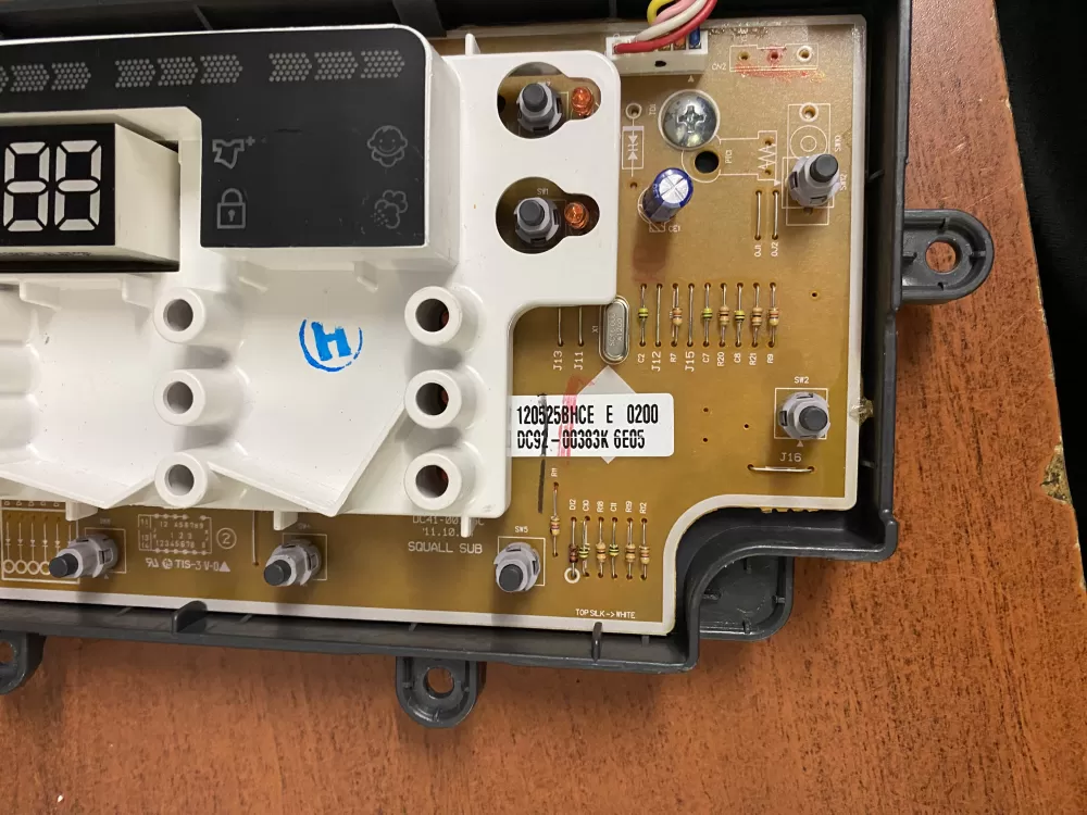 Samsung DC92 00383K Washer Control Board AZ98618 | BK1686