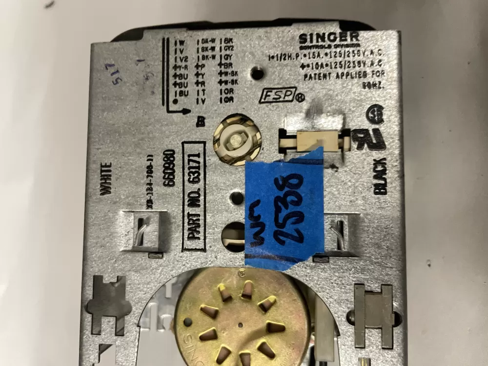 Kenmore 63171 Washer Timer AZ224748 | Wm2538