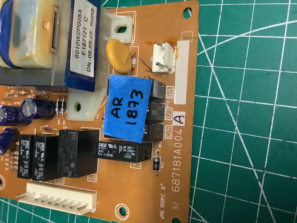LG 687181A004A P1 6A004 Microwave Control Board 687181a004 AZ201466 | AR1873