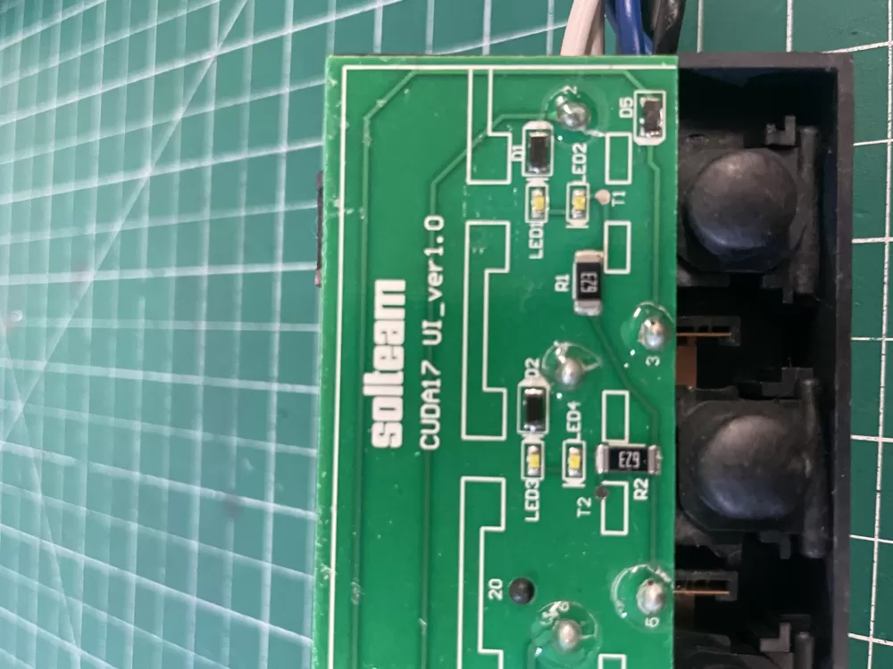 Whirlpool CUDA17 UI_VER1.0 Refrigerator Control Board AZ200858 | Wm860