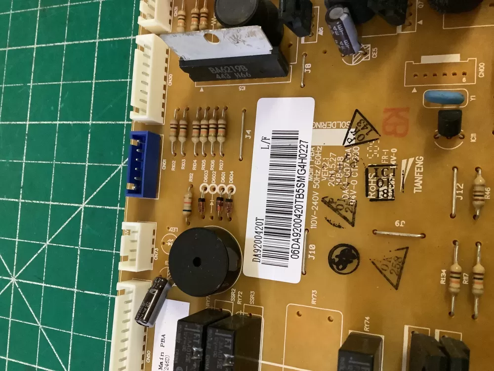 Samsung DA92 00420T DA9200420T Refrigerator Control Board AZ193833 | NR599