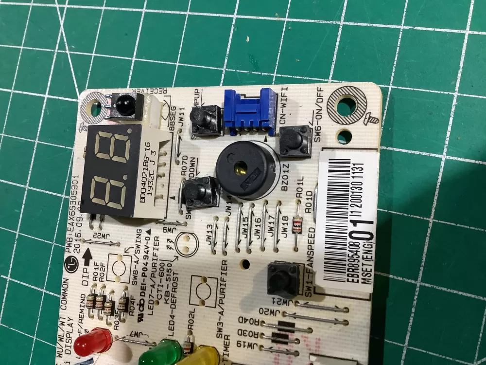 LG EBR89540801  Control Board Pcb Assembly Display AZ147763 | NR2472