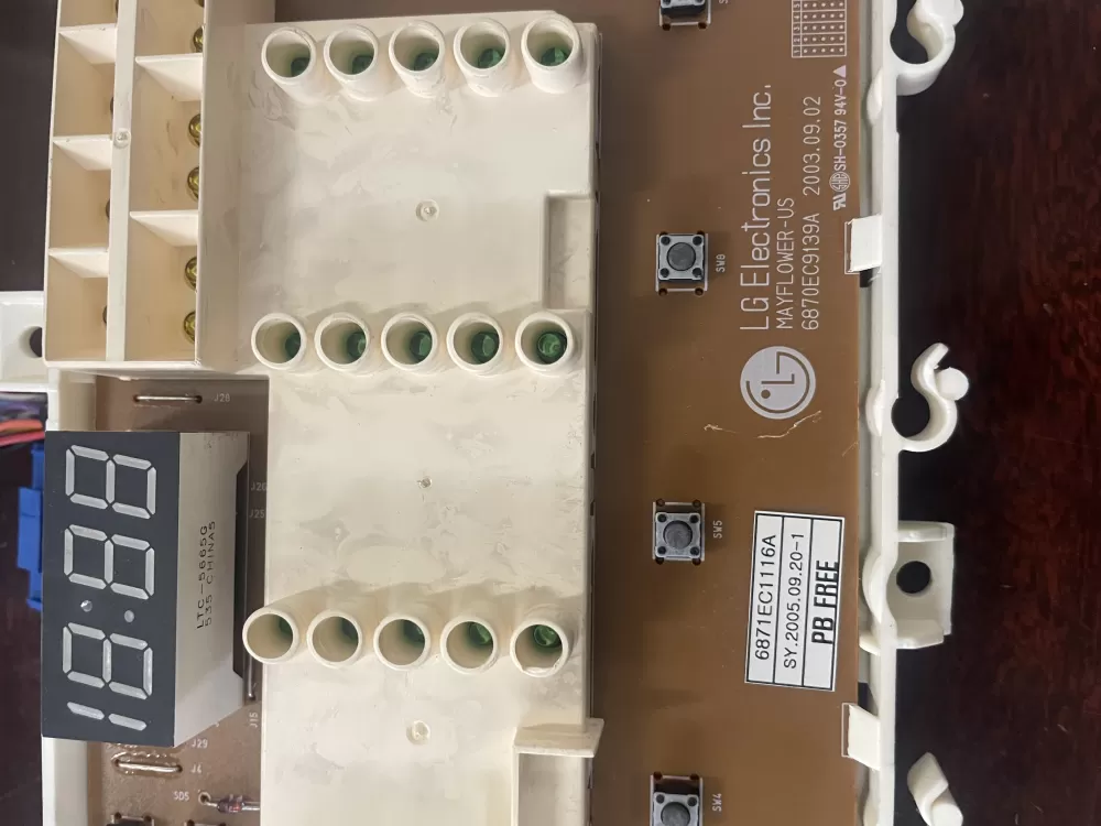 LG Kenmore 6870EC9139A 6871EC1116A Washer Control Board AZ38154 | KMV377