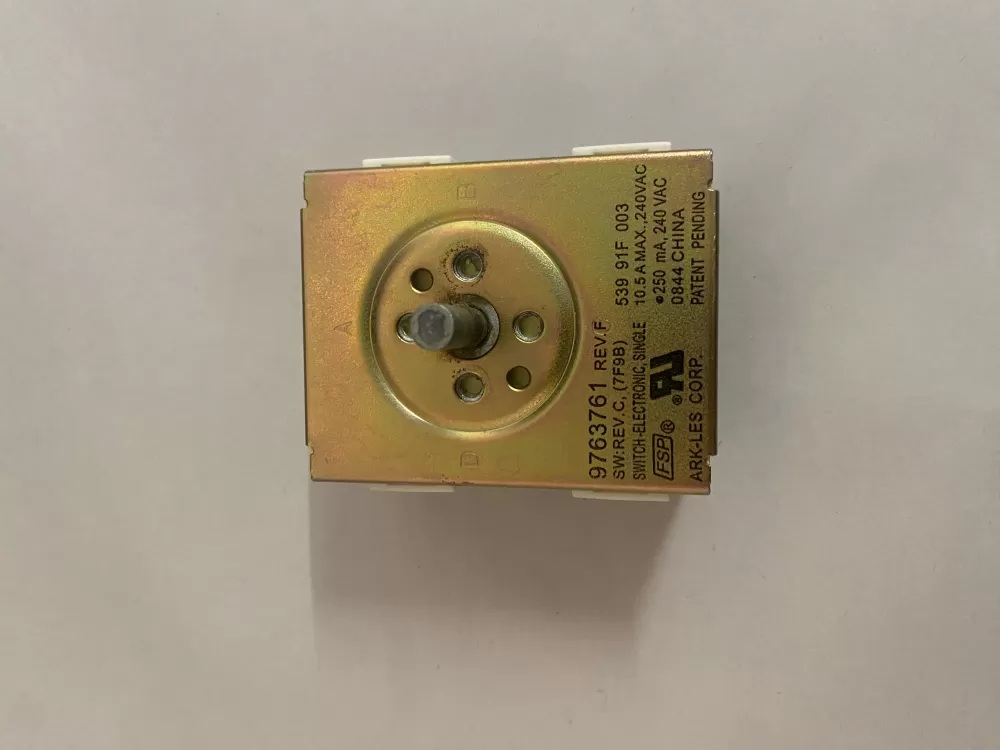 KitchenAid GE WP9763761 Range Burner Control Switch AZ201986 | BK2723