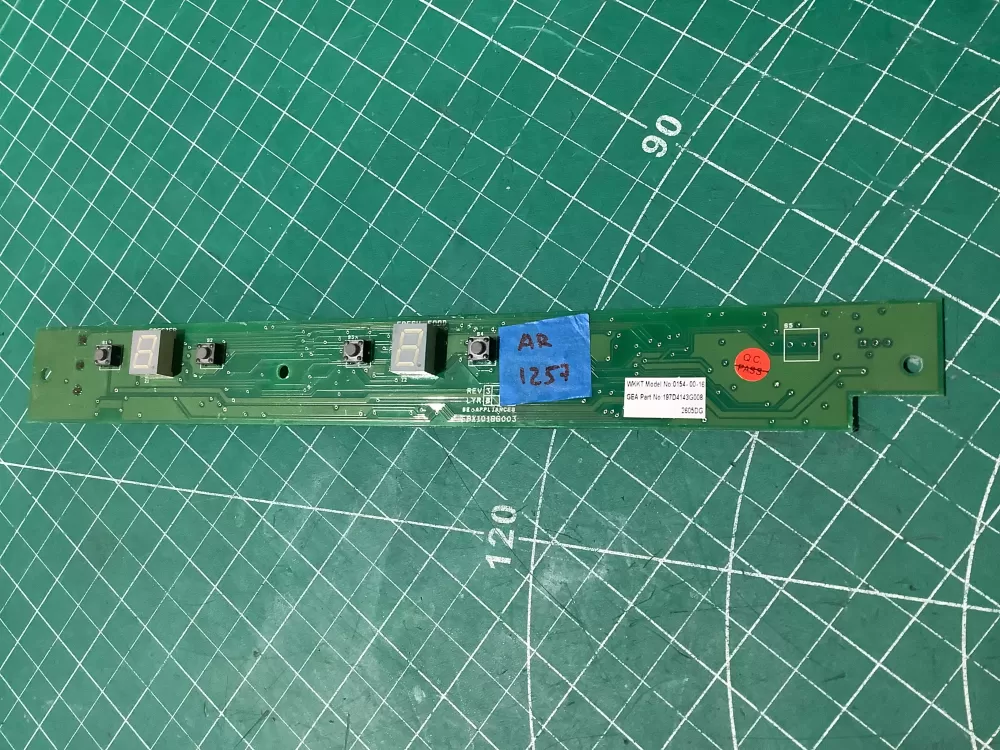GE 197D4143G008 Wr55x10831 Refrigerator Control Board AZ195398 | AR1257