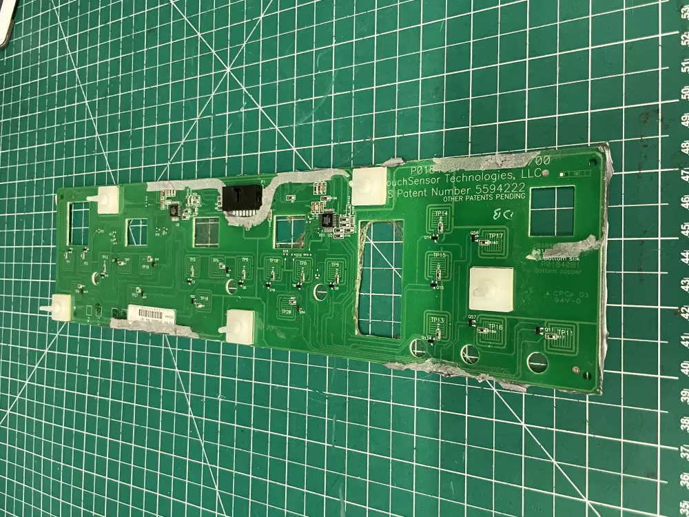 GE Z01840KB WB29T10017 Range Cooktop Display Control Board AZ229640 | Wmv544