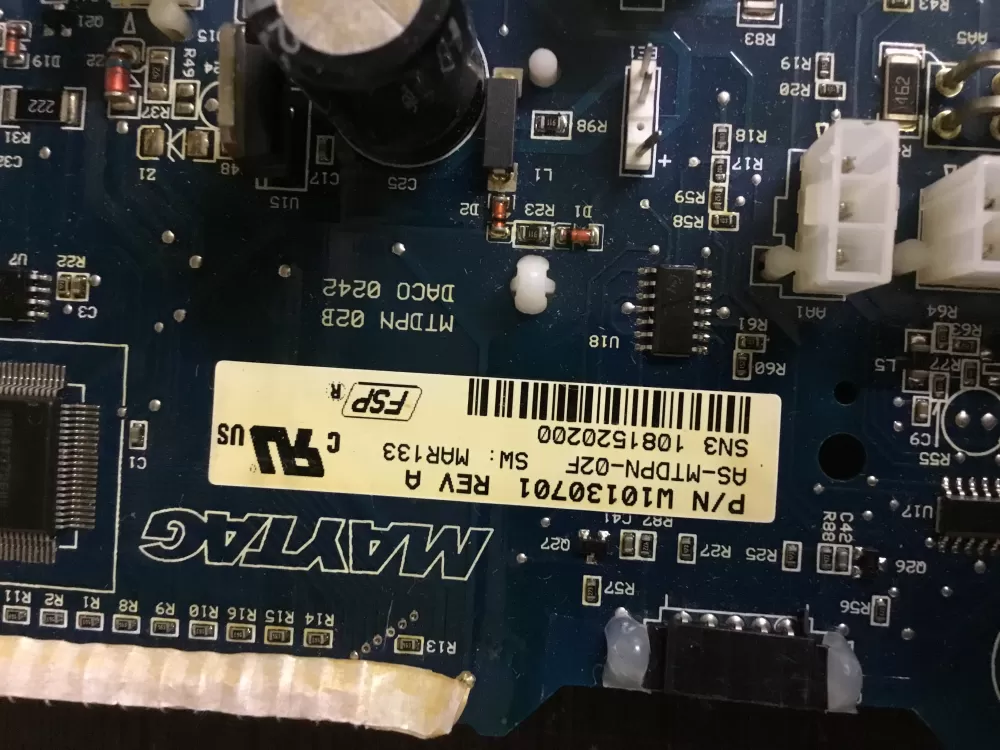 Whirlpool Maytag Amana AP6015454 Dryer Control Board AZ4754 | NR460