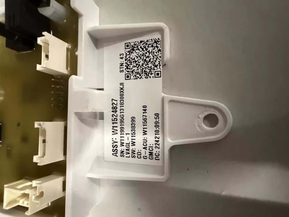 Whirlpool W11199195 Washer Control Board AZ228153 | KM485
